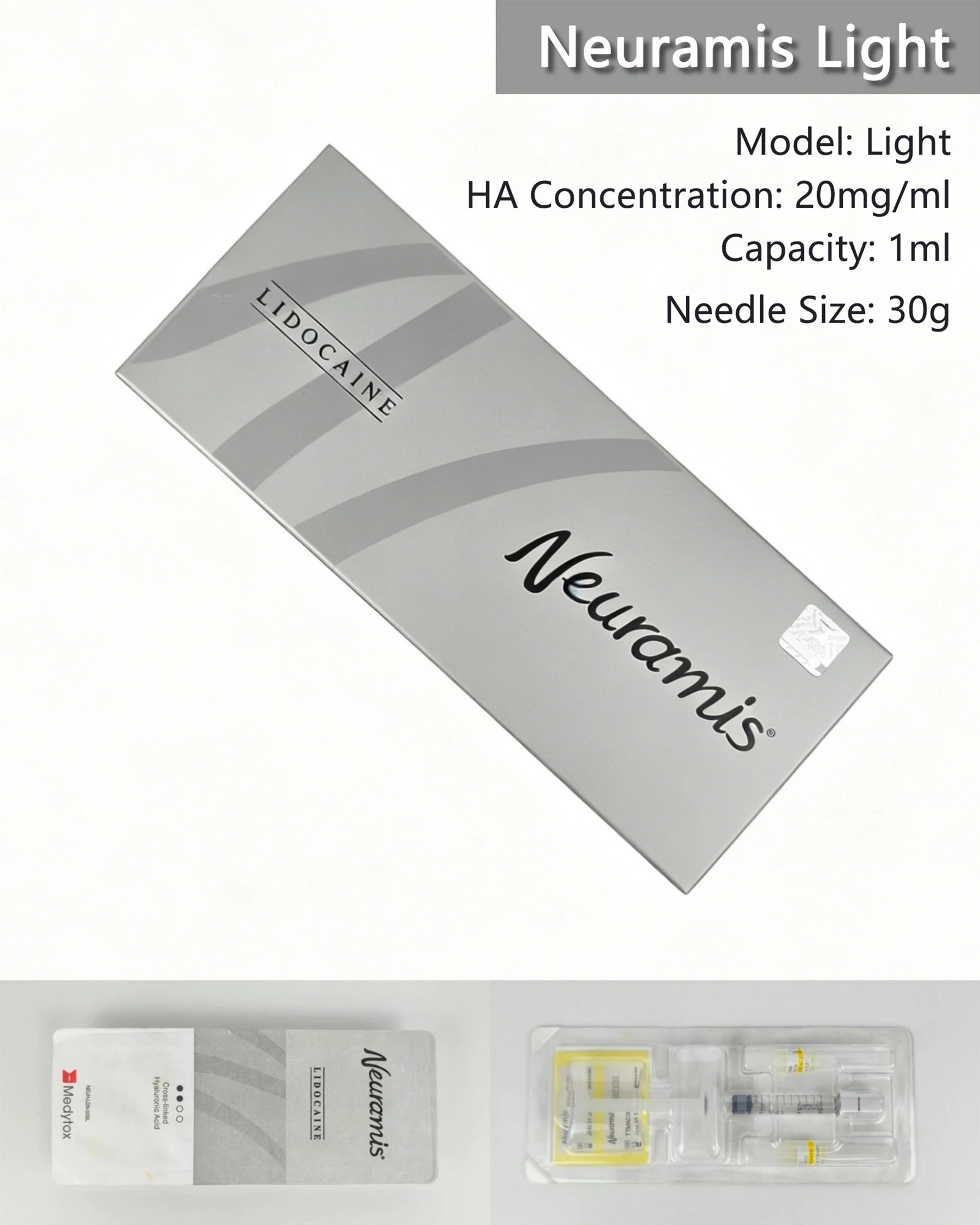 Professional Neuramis 1ml Hyaluronic Acid Dermal Filler for Facial Skin Rejuvenation Professional Neuramis 1ml Hyaluronic Acid Dermal Filler for Facial Skin Rejuvenation